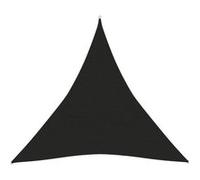 vidaXL Voile d'ombrage 160 g-m² Noir 4,5x4,5x4,5 m PEHD Noir G