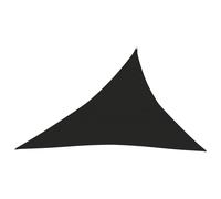 Vidaxl Voile D'ombrage 160 G/M² Noir 4x5x6,8 M Pehd Noir