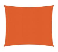 vidaXL Voile d'ombrage Anti-UV 160 g/m² Orange 2,5x3 m PEHD