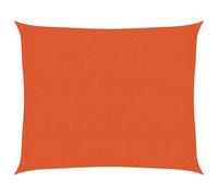 vidaXL Voile d'ombrage Anti-UV 160 g/m² Orange 2,5x3 m PEHD
