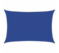 vidaXL Voile d'ombrage 160 g/m² rectangulaire Bleu 3x4 m PEHD