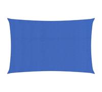 Vidaxl Voile D'ombrage 160 G/M² Rectangulaire Bleu 3x6 M Pehd