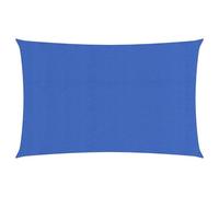Vidaxl Voile D'ombrage 160 G/M² Rectangulaire Bleu 4x7 M Pehd