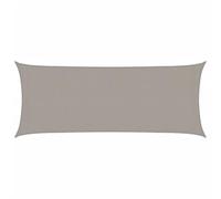 vidaXL Voile d'ombrage 160 g/m² rectangulaire Gris Clair 2x4,5 m PEHD, Voile de Soleil, Voile d’ombrage, Store de Patio, Voile de Pare-Soleil
