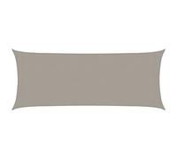 vidaXL Voile d'ombrage 160 g/m² rectangulaire Gris Clair 2x5 m PEHD, Voile de Soleil, Voile d’ombrage, Store de Patio, Voile de Pare-Soleil