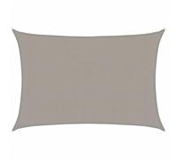 Vidaxl Voile D'ombrage 160 G/M² Rectangulaire Gris Clair 3x4,5 M Pehd