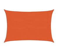 Vidaxl Voile D'ombrage 160 G/M² Rectangulaire Orange 3x5 M Pehd