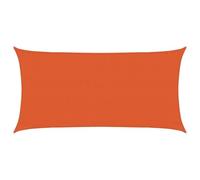 Vidaxl Voile D'ombrage 160 G/M² Rectangulaire Orange 3x6 M Pehd