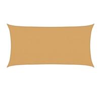 vidaXL Voile d'ombrage rectangulaire 160 g/m² PEHD 2 x 3,5 m Sable