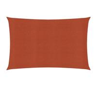 Vidaxl Voile D'ombrage 160 G/M² Rectangulaire Terre Cuite 3,5x5 M Pehd