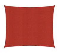 Vidaxl Voile D'ombrage 160 G/M² Rouge 4x4 M Pehd Rouge