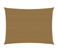 Vidaxl Voile D'ombrage 160 G/M² Taupe 3x4 M Pehd