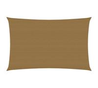 Vidaxl Voile D'ombrage 160 G/M² Taupe 5x7 M Pehd