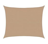 Vidaxl Voile D'ombrage 160 G/M² Taupe 6x7 M Pehd