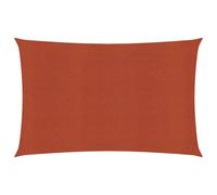 Vidaxl Voile D'ombrage 160 G/M² Terre Cuite 2x4,5 M Pehd