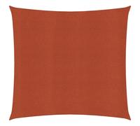 Vidaxl Voile D'ombrage 160 G/M² Terre Cuite 3x3 M Pehd