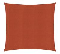Vidaxl Voile D'ombrage 160 G/M² Terre Cuite 4x4 M Pehd