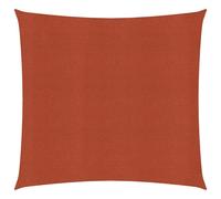 Vidaxl Voile D'ombrage 160 G/M² Terre Cuite 7x7 M Pehd