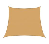 vidaXL Voile d'ombrage 160 g/m² trapèze Gris Clair 3/4x3 m PEHD