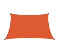 vidaXL Voile d'ombrage 160 g/m² trapèze Orange 3/4x2 m PEHD, Voile de Soleil, Voile d’ombrage, Store de Patio, Voile de Pare-Soleil, Voile de Jardin