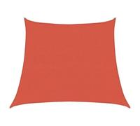 vidaXL Voile d'ombrage 160 g/m² trapèze Terre Cuite 3/4x3 m PEHD, Voile de Soleil, Voile d’ombrage, Store de Patio, Voile de Pare-Soleil