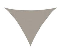 vidaXL Voile d'ombrage 160 g/m² Triangulaire 3,5x3,5x4,9 m PEHD, Voile de Soleil, Voile d’ombrage, Store de Patio, Voile de Pare-Soleil
