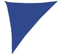 vidaXL Voile d'ombrage 160 g/m² Triangulaire Bleu 3x4x5 m PEHD