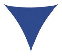 vidaXL Voile d'ombrage 160 g/m² Triangulaire Bleu 4,5x4,5x4,5 m PEHD