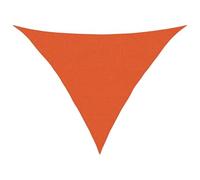 Vidaxl Voile D'ombrage 160 G/M² Triangulaire Orange 2,5x2,5x3,5 M Pehd