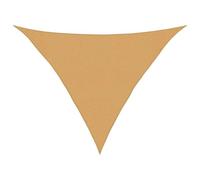 Voile d'Ombrage 160 g/m² Rouge 4x4x4 m PEHD Ecran Solaire Terrasse vidaXL