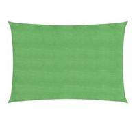vidaXL Voile d'ombrage 160 g/m² Vert clair 2,5x4,5 m PEHD Vert G