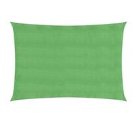 vidaXL Zonnezeil 160 g/mÂ² 2,5x4 m HDPE lichtgroen311289 Vert G