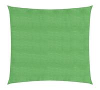 Zonnezeil 160 g/m² 4,5x4,5 m HDPE lichtgroen311277