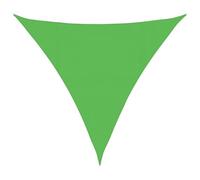 vidaXL Voile d'ombrage 160 g/m² Vert Clair 4x4x4 m PEHD