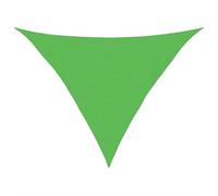 vidaXL Voile d'ombrage 160 g/m² Vert Clair 4x4x5,8 m PEHD
