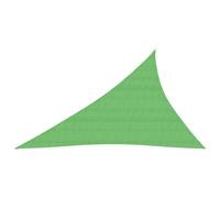 Vidaxl Voile D'ombrage 160 G/M² Vert Clair 4x5x6,8 M Pehd Vert
