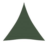 Vidaxl Voile D'ombrage 160 G/M² Vert Foncé 3x4x4 M Pehd Vert