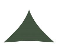 Vidaxl Voile D'ombrage 160 G/M² Vert Foncé 4,5x4,5x4,5 M Pehd Vert