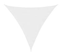 vidaXL Voile d'ombrage Blanc 2x2x2 m 100% Polyester Oxford, bâche de Voile d'ombrage, auvent d'ombrage, auvent de fête, Voile d'ombrage de Patio