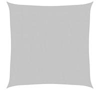 Vidaxl Voile D'ombrage Gris Clair 2,5x2,5 M 100% Polyester Oxford