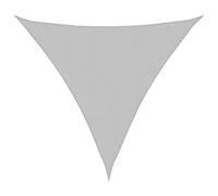 vidaXL Voile d'ombrage Gris Clair 4,5x4,5x4,5 m 100% Polyester Oxford, bâche de Voile d'ombrage, auvent d'ombrage, auvent de fête