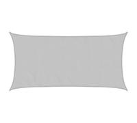Voile de Parasol Tissu Oxford Rectangulaire 2,5x5 m Blanc Ombrage Store vidaXL
