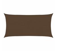 Zonnezeil 160 g/mÂ² 2,5x5 m HDPE bruin311786