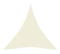 vidaXL Voile d'Ombrage Protection Voile Solaire Voile de Parasol Anti UV Jardin Patio Terrasse Balcon Extérieur 160 g/m² 311200 Beige G