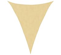 Vidaxl Voile D'ombrage Sable 4x5x5 M 100 % Polyester Oxford