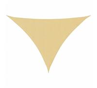 vidaXL Voile d'ombrage Sable 7x5x5 m 100% Polyester Oxford, bâche de Voile d'ombrage, auvent d'ombrage, auvent de fête, Voile d'ombrage de Patio