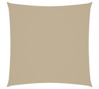 Vidaxl Voile De Parasol Tissu Oxford Carré 2x2 M Beige Beige
