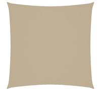 Voile de Parasol Tissu Oxford Carré 2x2 m Blanc Ombrage Store Jardin vidaXL