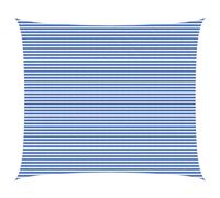 Vidaxl Voile D'ombre Bleu Et Blanc 6 X 7 M Hdpe