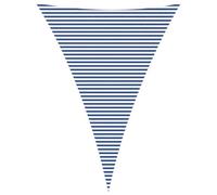 Vidaxl Voile D'ombre Extérieure Bleu Et Blanc 5 X 7 X 7 M